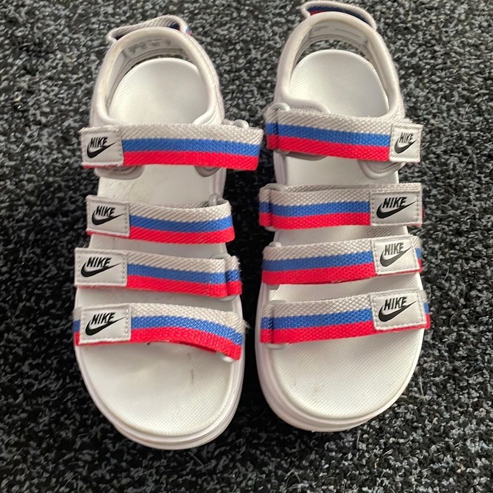 Nike platform sandals